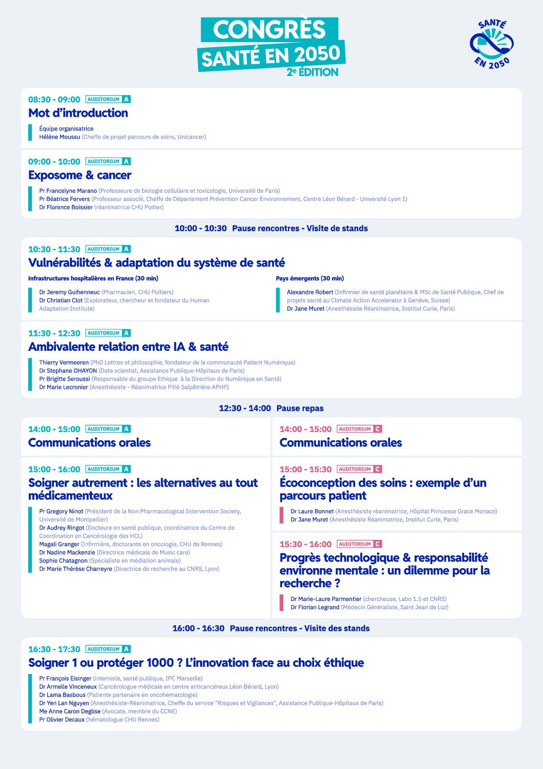 2- SANTÉ-EN-2050 PROGRAMME 27052025